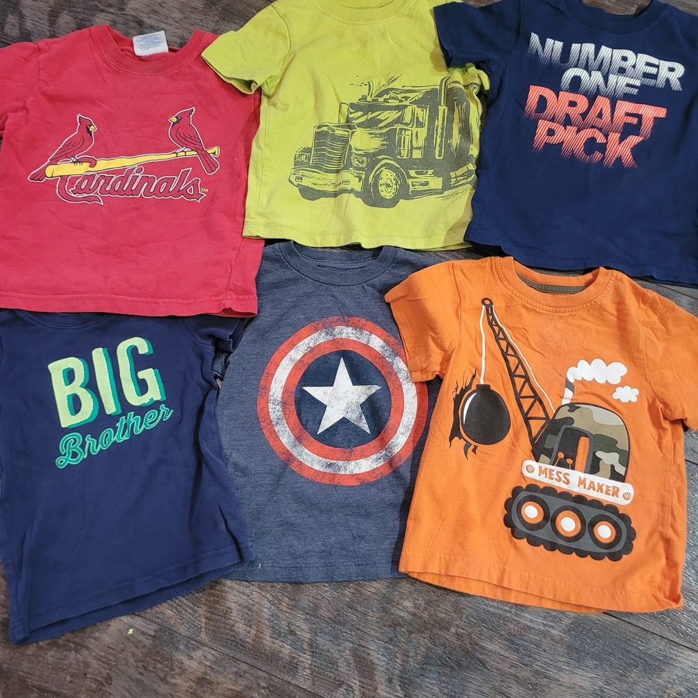 Lot Of 12 Boys Tshirts 2T